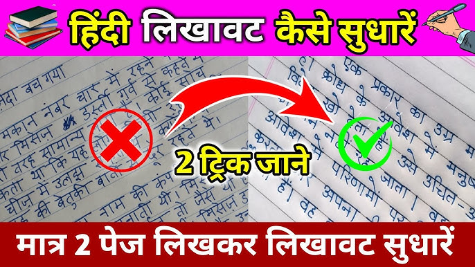 Hand Writing Kaise Sudhare